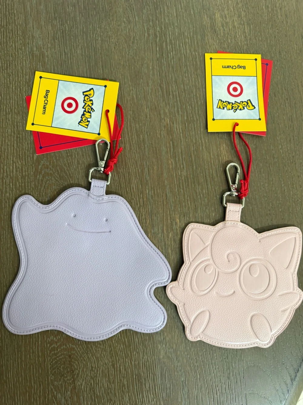 NWT x Target Pokemon Bag Charm set of 2